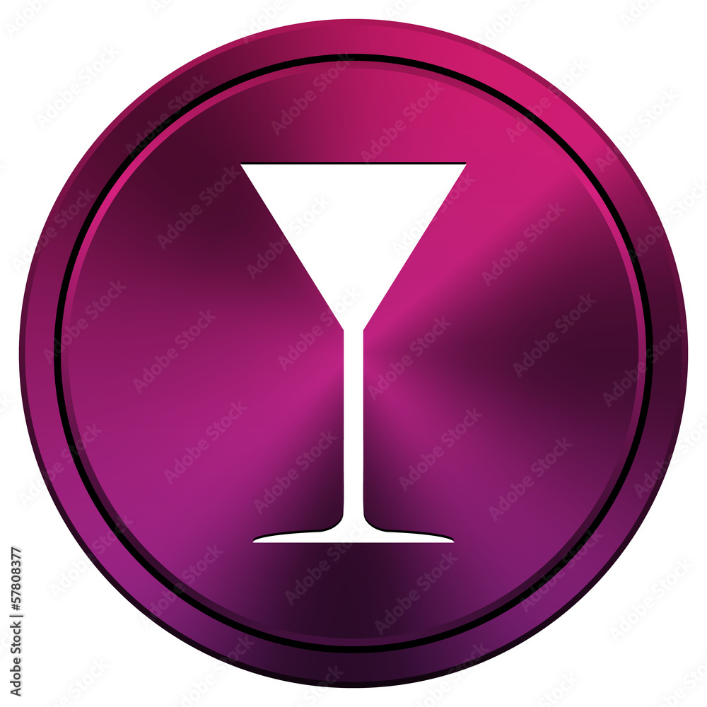 Martini glass icon