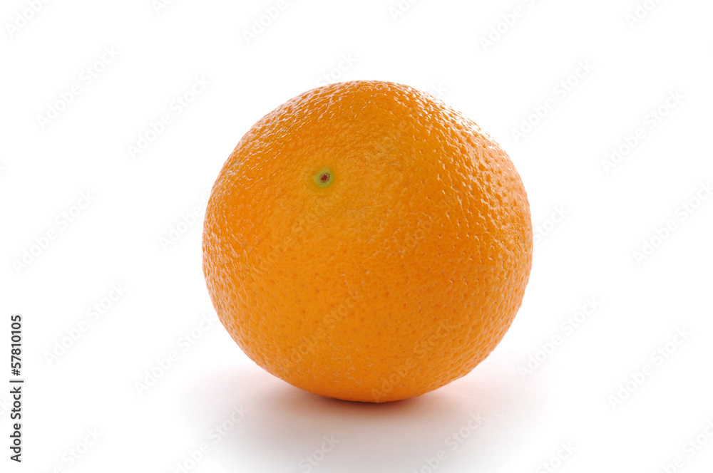 Isolated orange Isolated orange