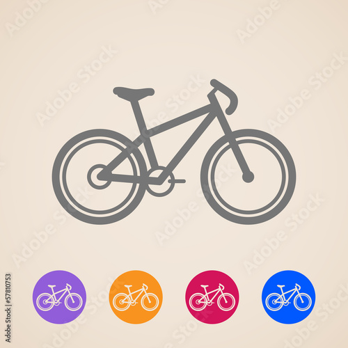 vector bike icons