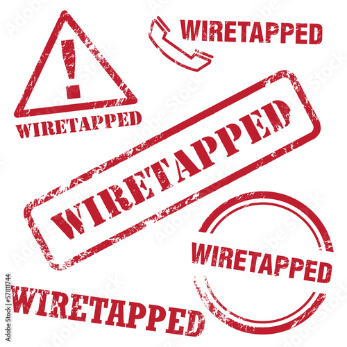 Wiretapped Stamp