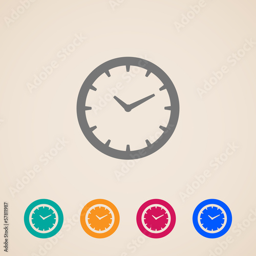 vector clock icon