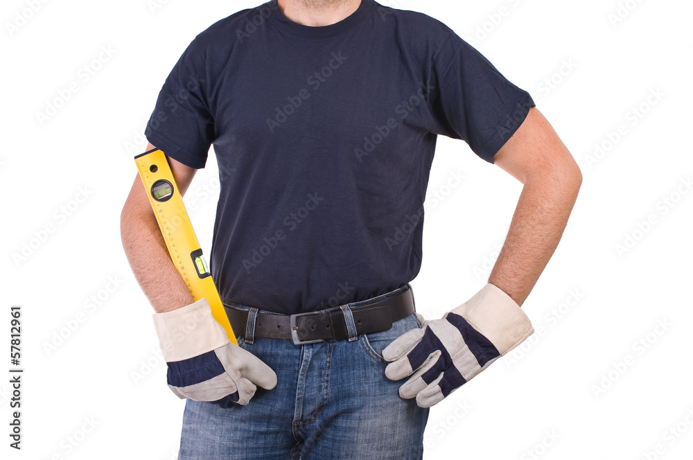 Blue collar worker. Blue collar worker.