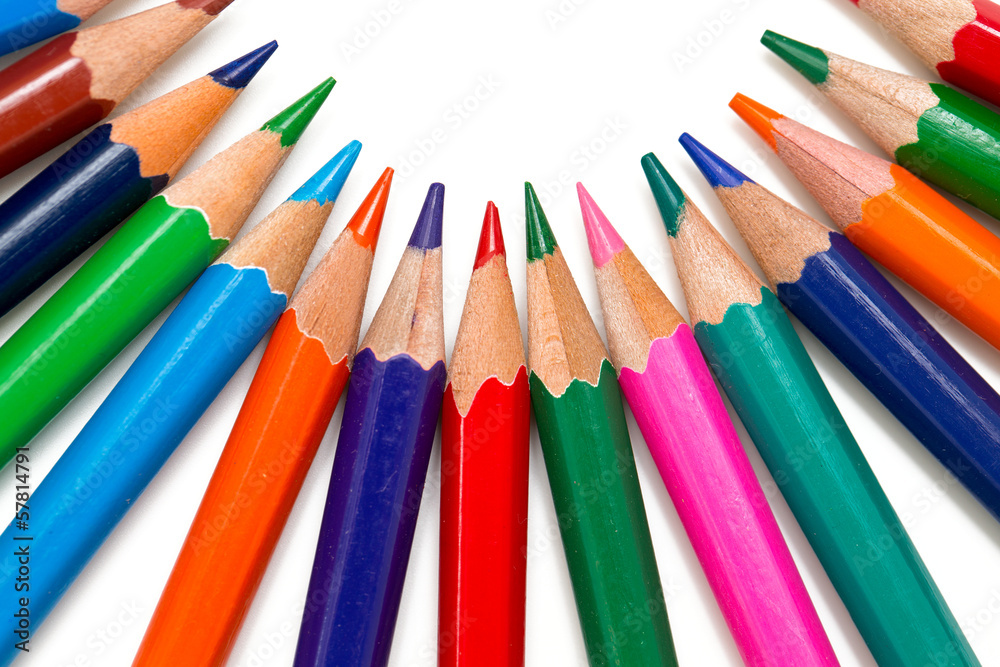 arranged pencils arranged pencils