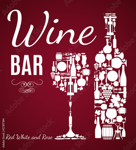 Wine background.