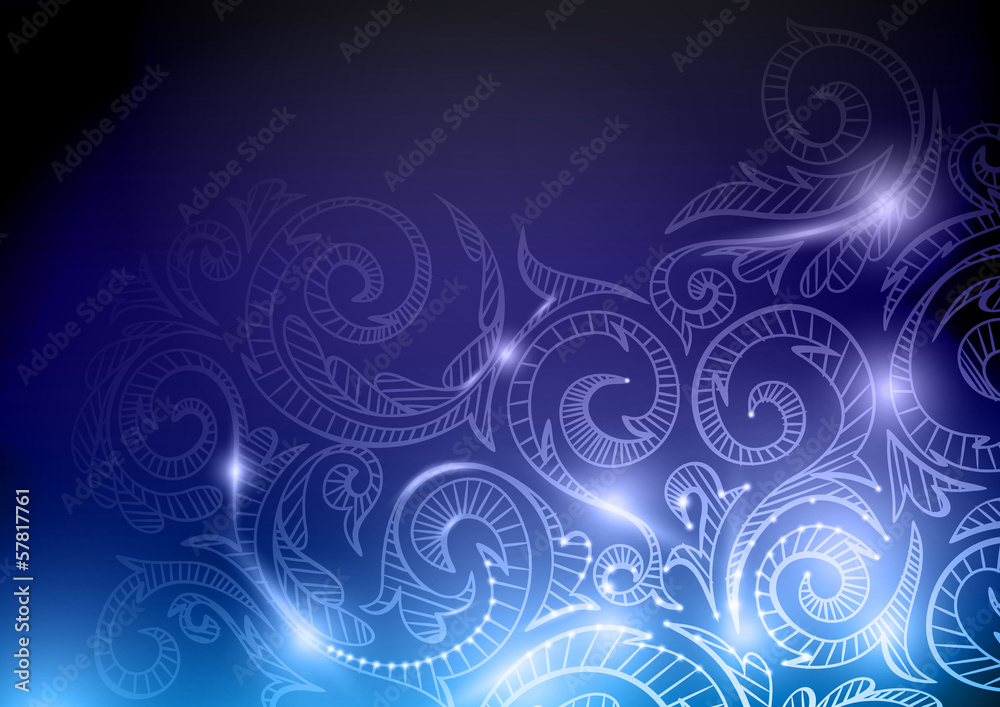 Neon Pattern Background. Neon Pattern Background.