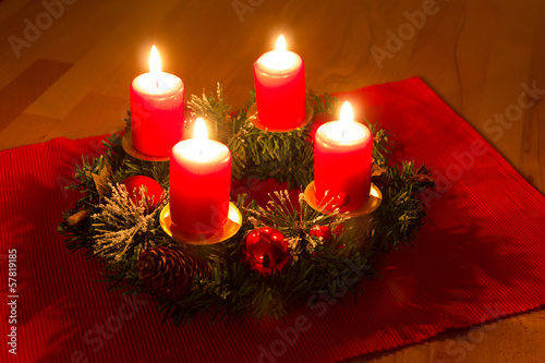 Advent wreath