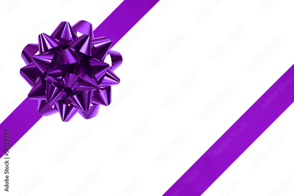 purple ribbon and bow purple ribbon and bow