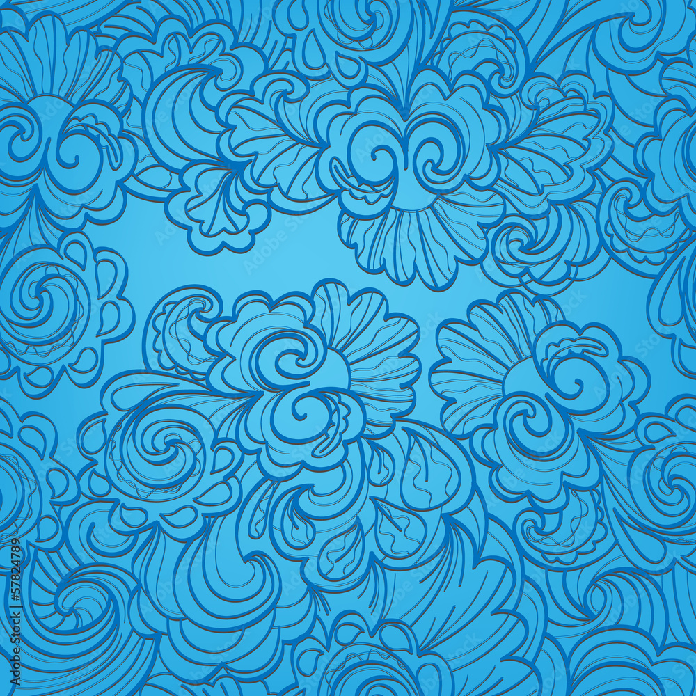 vector seamless abstract floral background vector seamless abstract floral background