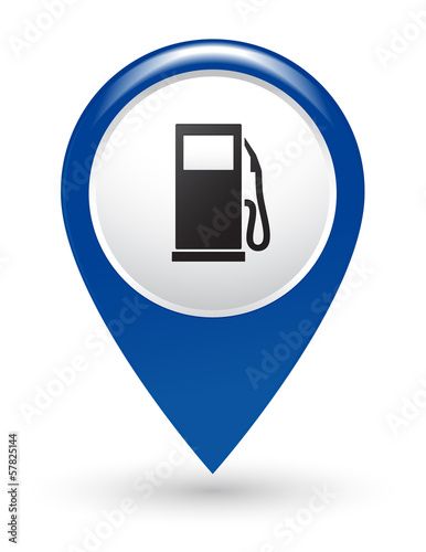 gas station pointer