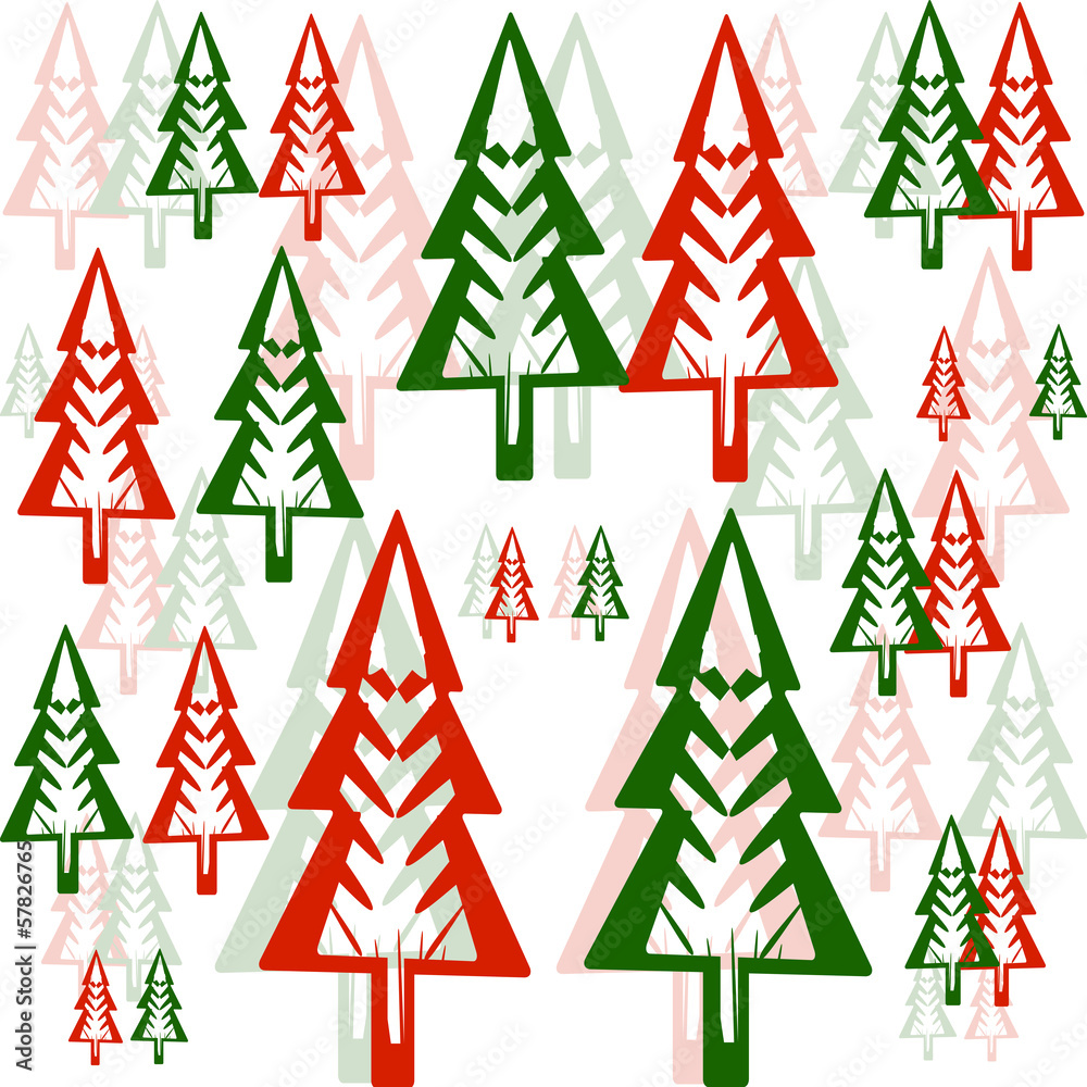 Trees pattern Trees pattern