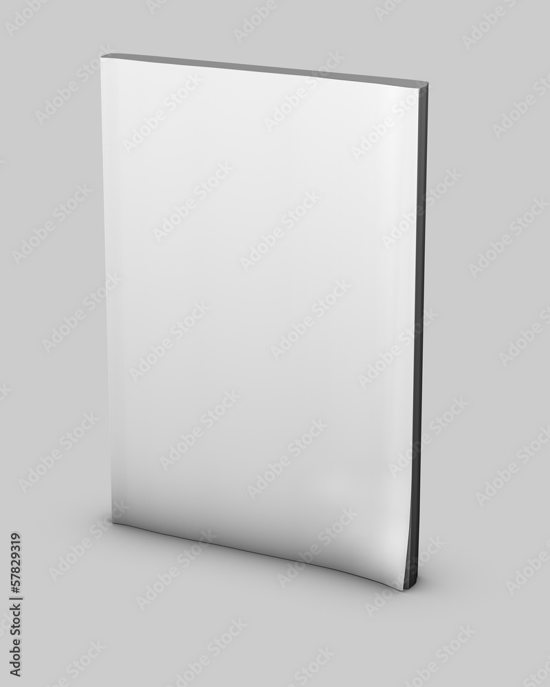 empty magazine diary notebook with blank cover isolated empty magazine diary notebook with blank cover isolated