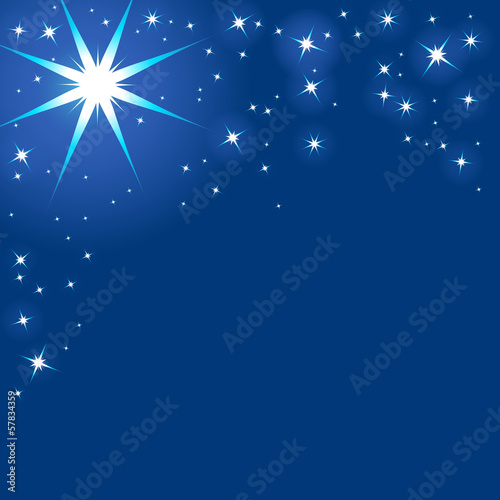 Sternenhimmel, Illustration, Nacht, Sternenstaub