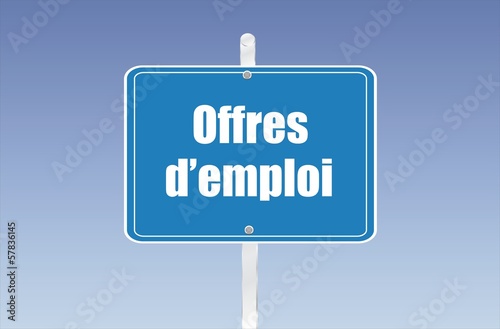 panneau offres d'emploi