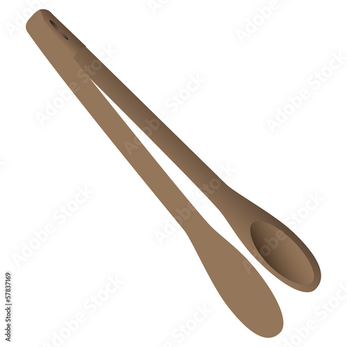 Spoon tongs
