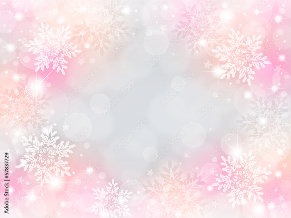Snowflake background Snowflake background