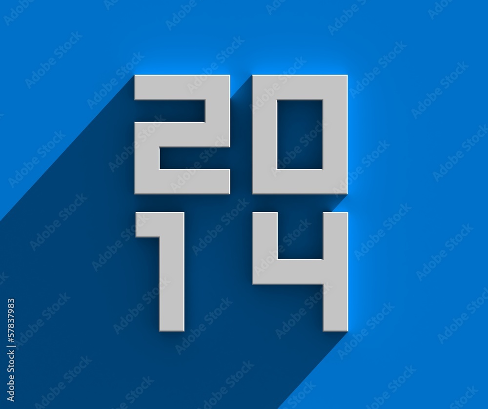 New Year 2014 card New Year 2014 card