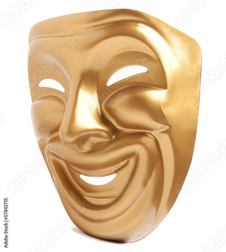 Comedy theatrical mask