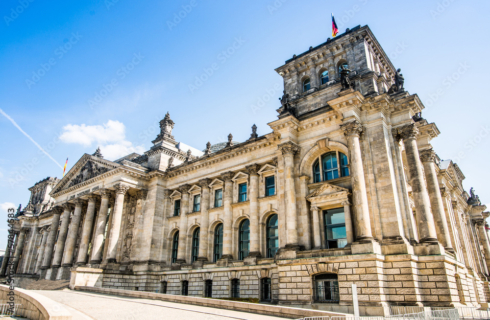 Fototapeta premium Bundestag in Berlin, Germany