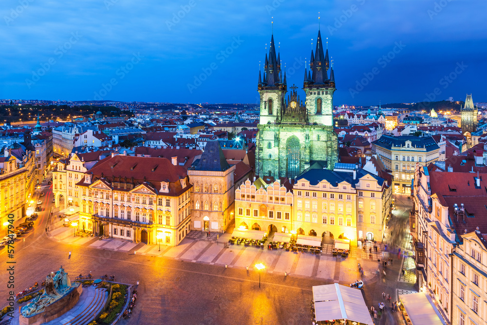 Fototapeta premium Old Town Square in Prague, Czech Republic