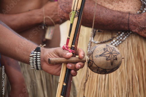 Indios Potiguara, Tupì Guaranì, Brasile photo