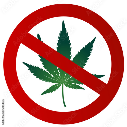 No drugs sign