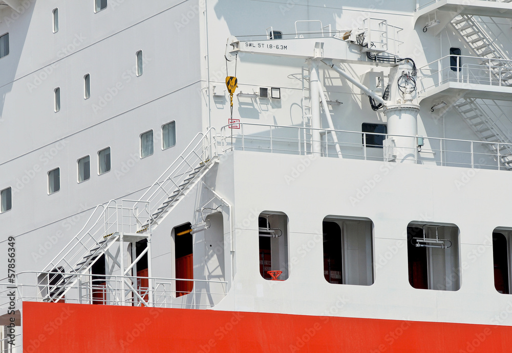 Naklejka premium cargo ship