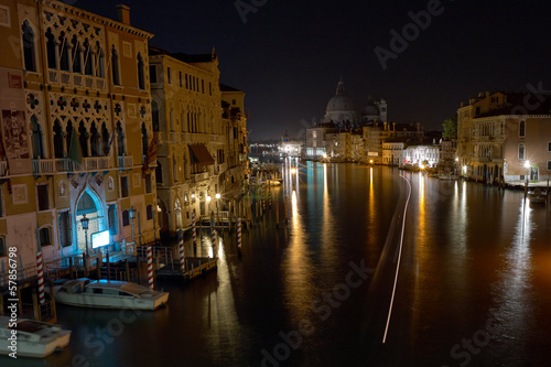 The Light of Venice Long exposure By Night. © Lovrencg