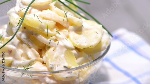 Rotating Potato Salad (Loopable)