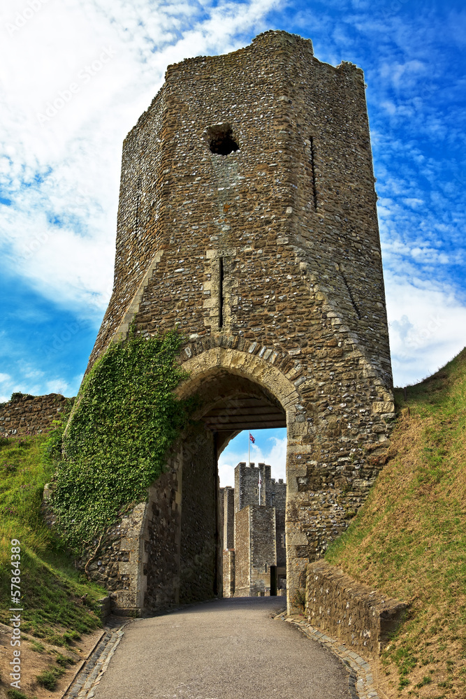 Colton's Gate at Dover Castle in Kent, England, United Kingdom