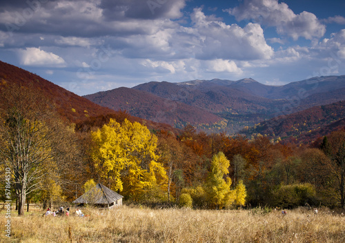 Jesienne kolory Bieszczad