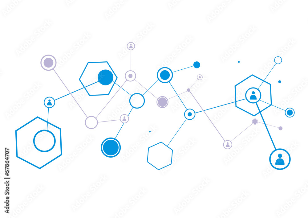 Molecule background Molecule background