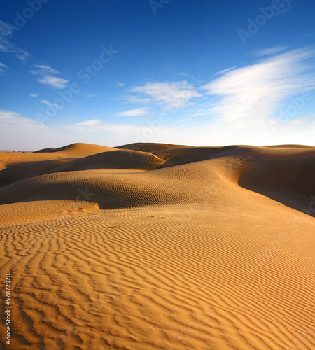 landsape in desert
