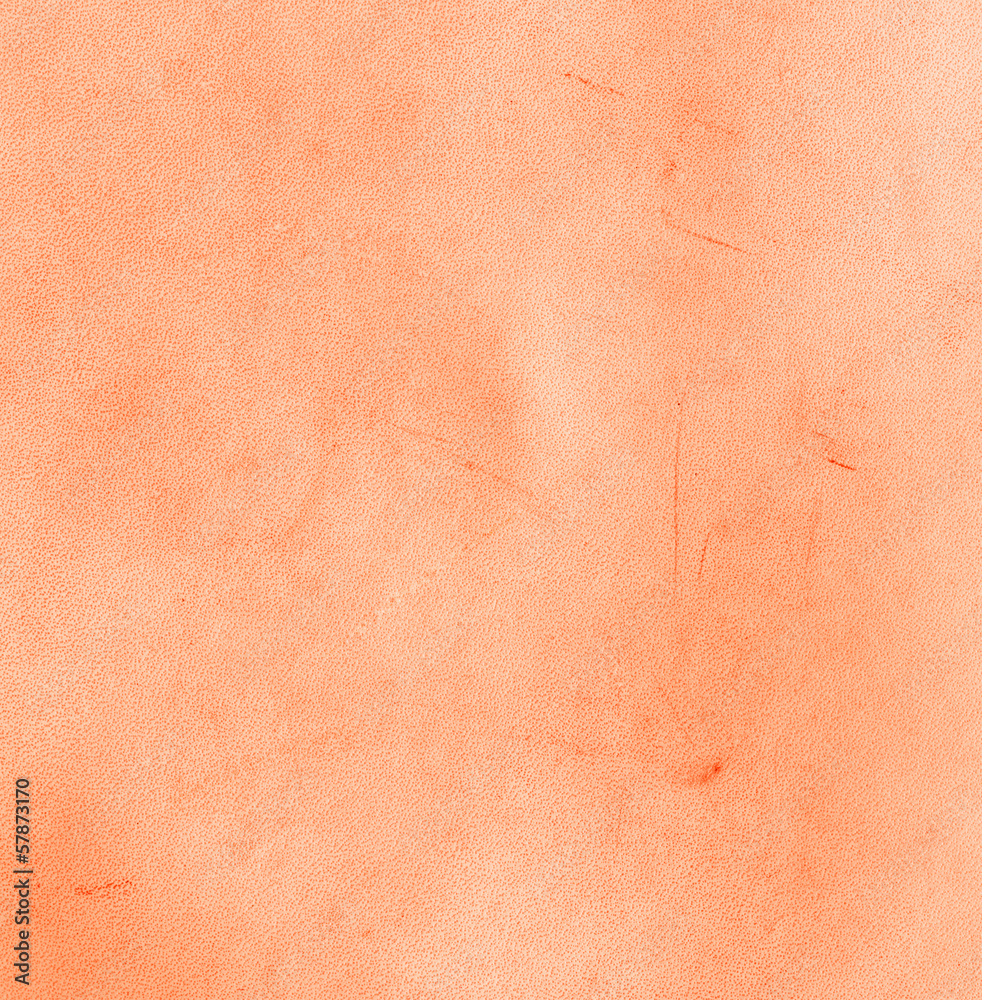 Fototapeta premium worn orange leather texture