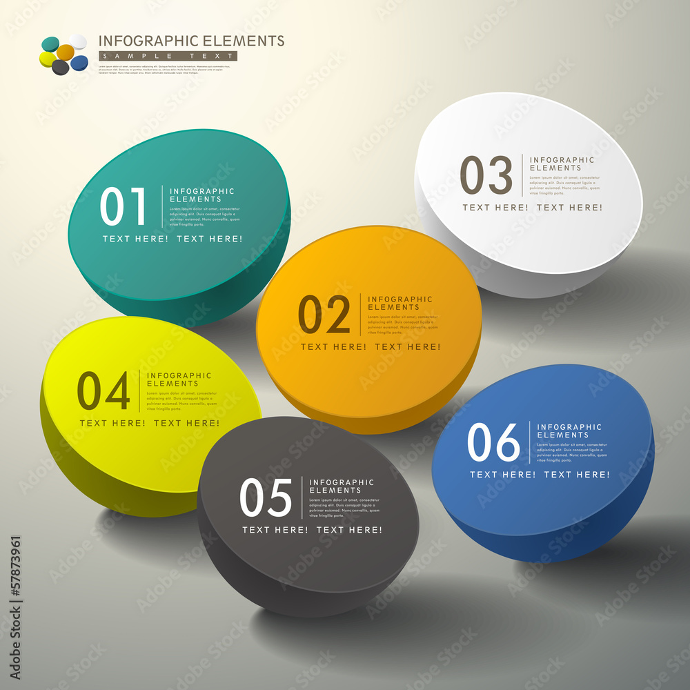 vector abstract 3d infographics vector abstract 3d infographics