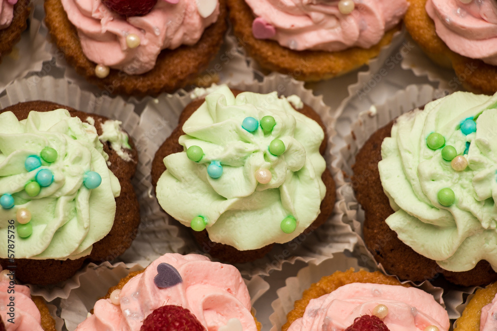 cup cake, Minitörtchen cup cake, Minitörtchen