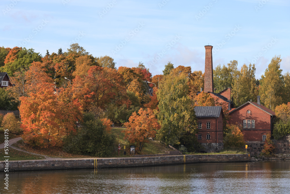 Fototapeta premium Fall in Helsinki, Finland