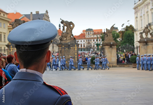 Guard in Prague