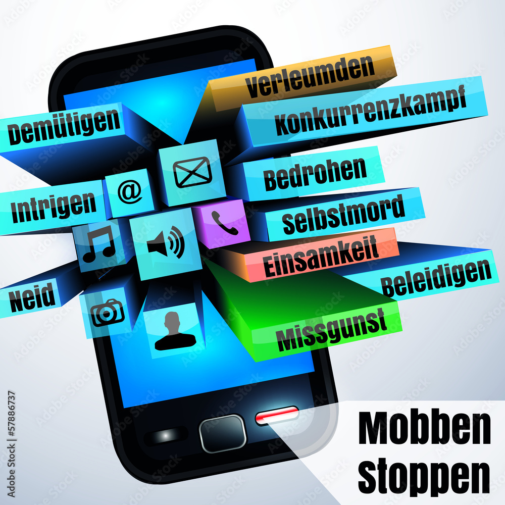 Mobben Stoppen Stock Vektorgrafik Adobe Stock mobben-stoppen-stock-vektorgrafik-adobe-stock
