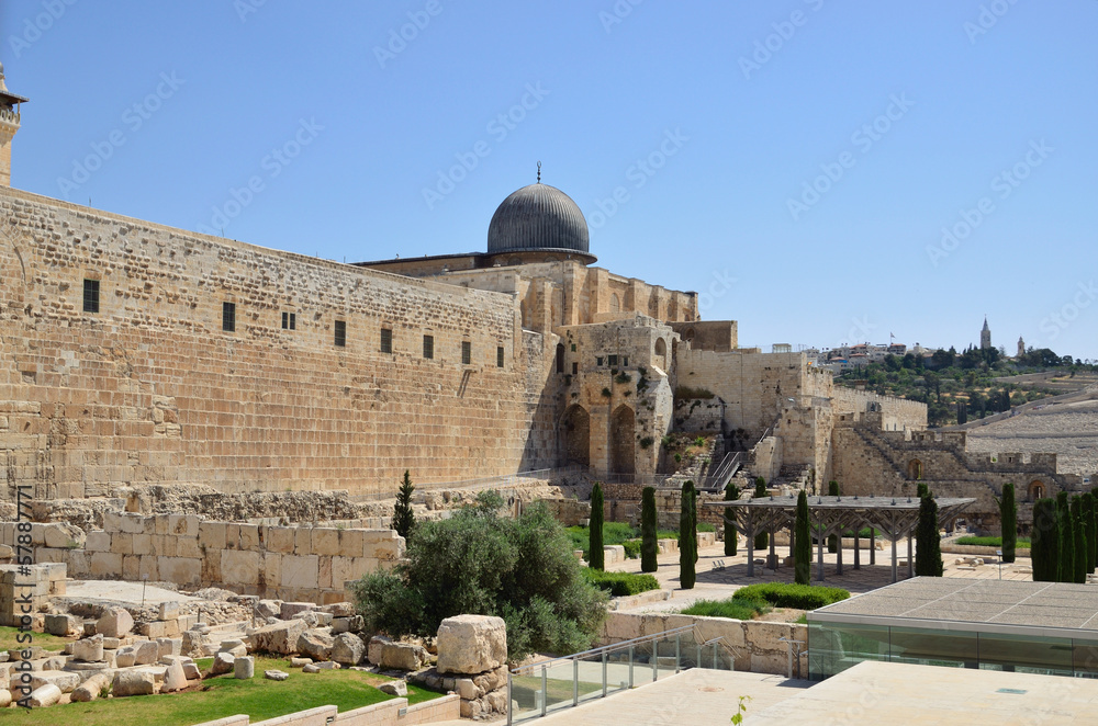 The dome of the Al Aqsa