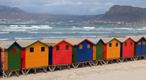 Strandhäuser in Muizenberg photo