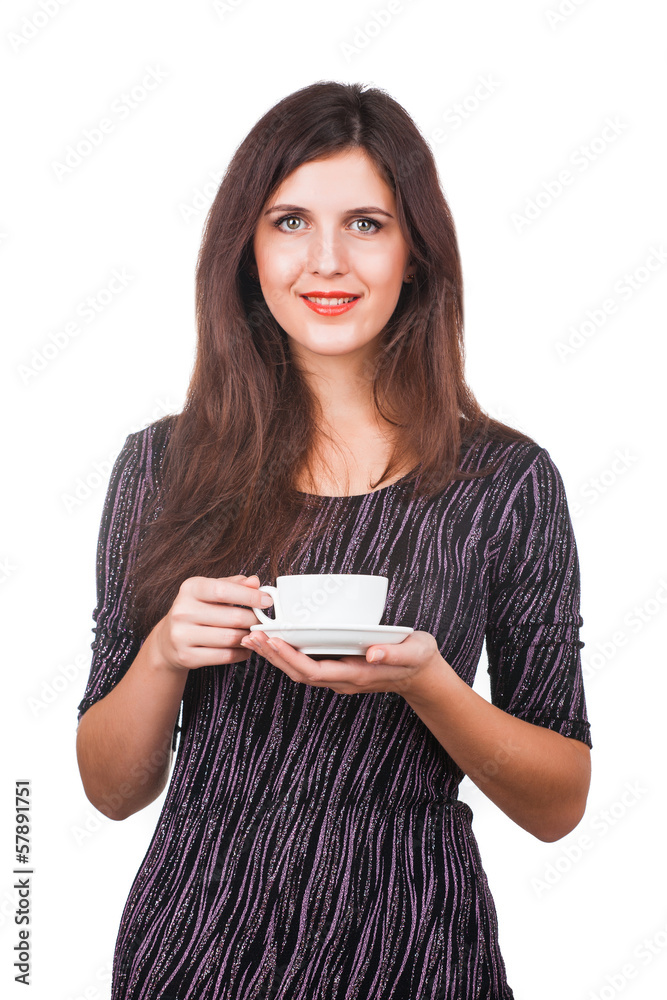 women with the cup of coffee women with the cup of coffee
