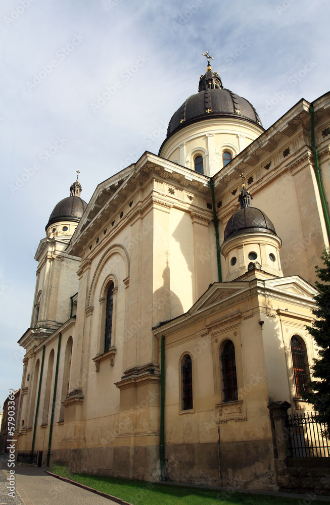 Fototapeta premium Catholic dome of the seventeenth century