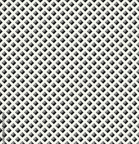 The black rhombus pattern