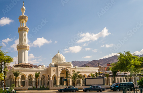 Sharif Hussein Bin Ali Mosque in Aqaba photo