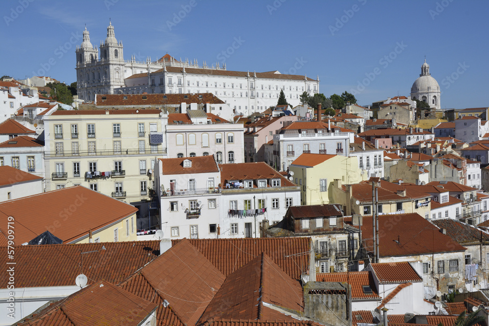 Dächer von Lissabon