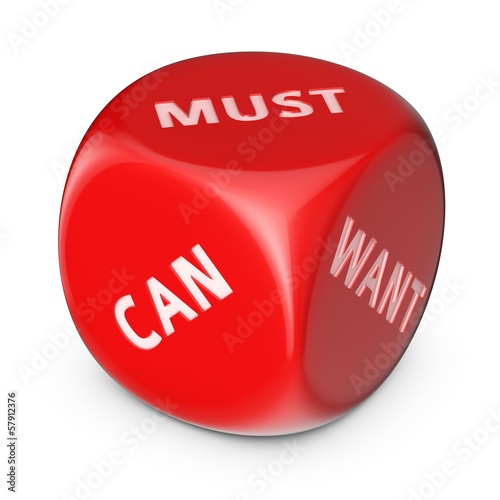 You must or you want?