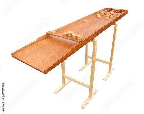 Dutch billiard isolated on a white background..
