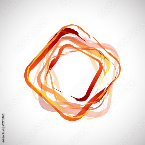 Hand Drawn Abstract Background - Vector Illustration