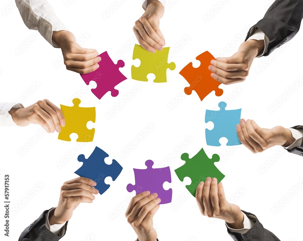 Teamwork and integration concept Teamwork and integration concept