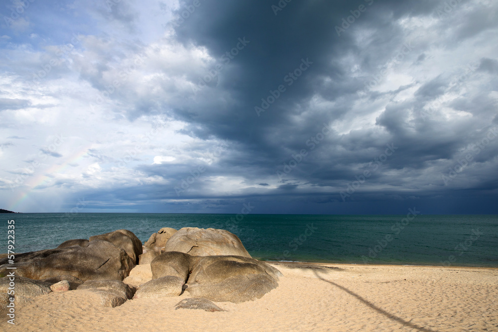Fototapeta premium beach and tropical sea